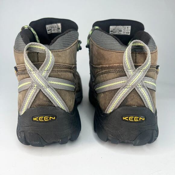 Keen Targhee II Mid Waterproof Hiking Boots Brown Black Men 9 - Picture 4 of 15